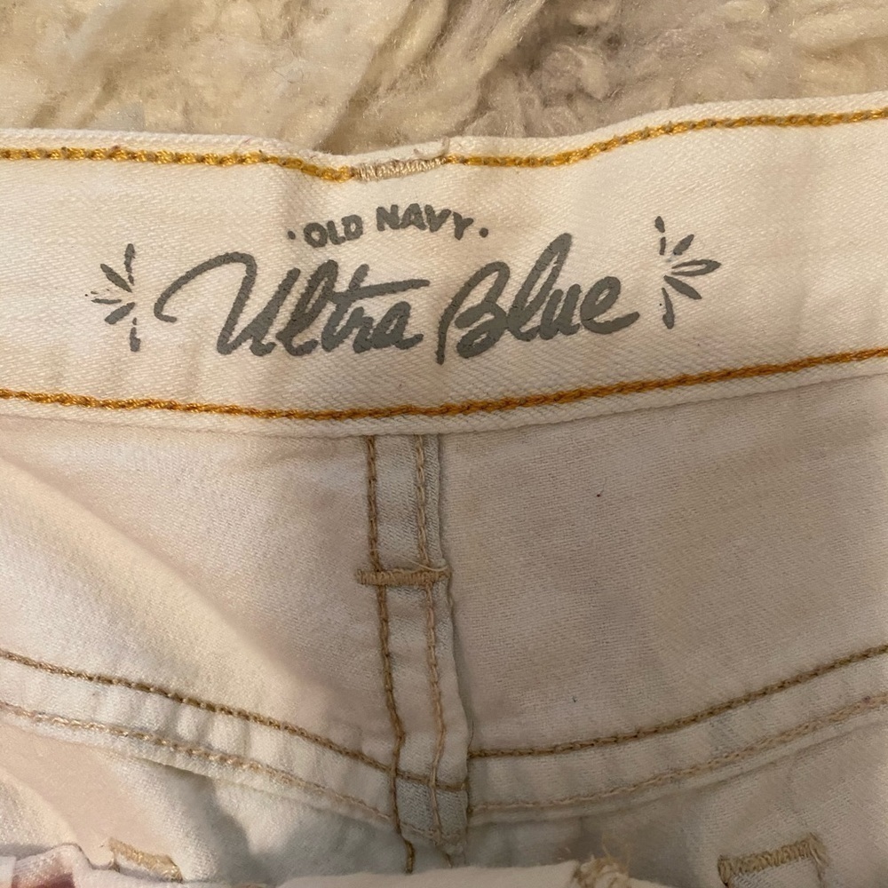 Old Navy Blue White Ultra Shorts - Picture 2 of 10
